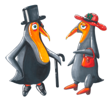 PINGUIN Dame Herr PINGUIN Dame Herr